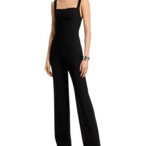 Black Halo Black Sleeveless Jumpsuit